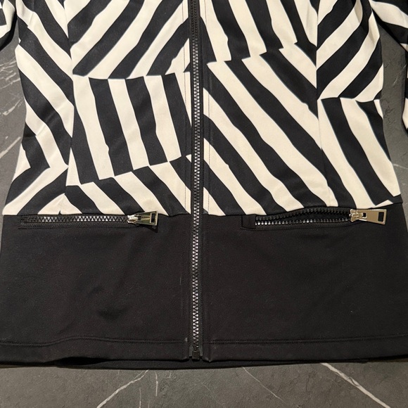 Rossignol Black and White Jacket with Blue Detail - Picture 3 of 8